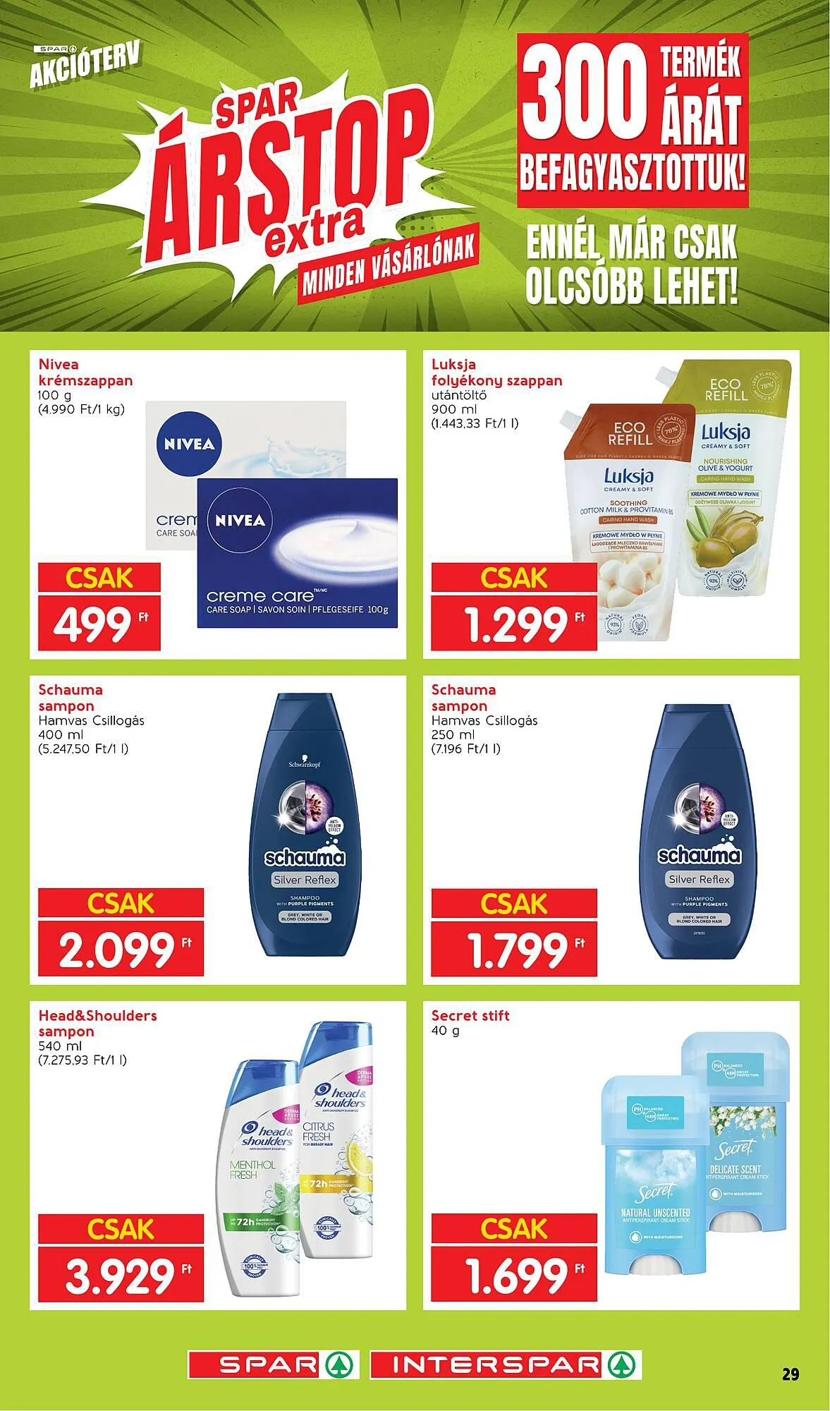 Katalógus Interspar akciós újság október 1.-tól december 31.-ig 2023. - Oldal 29