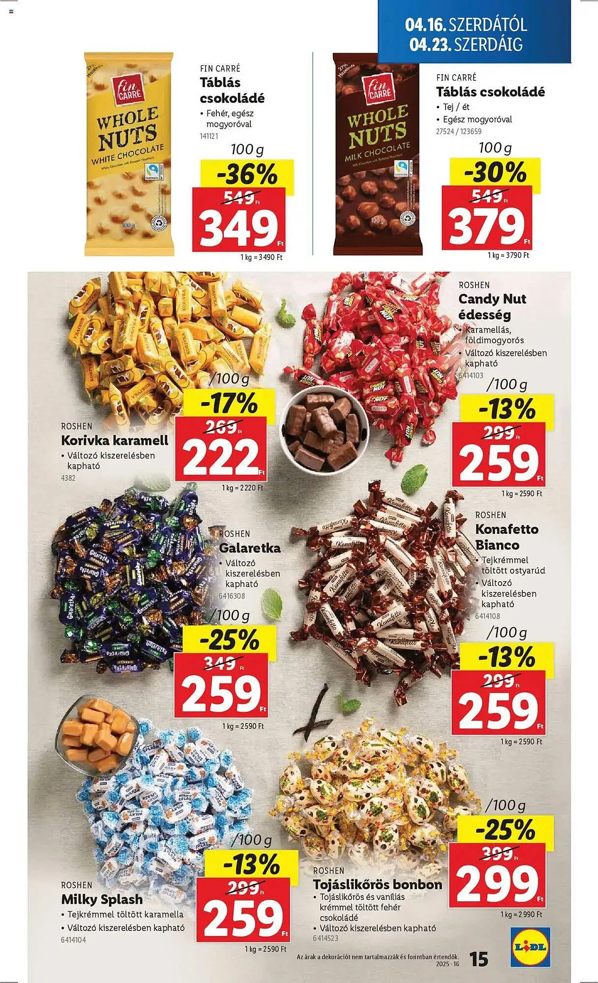 Katalógus Lidl akciós újság április 16.-tól április 22.-ig 2025. - Oldal 15