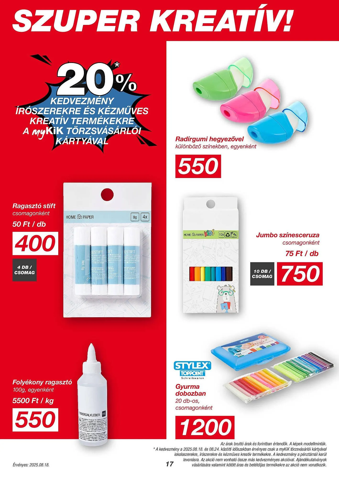 Katalógus Kik akciós újság augusztus 18.-tól augusztus 24.-ig 2025. - Oldal 17