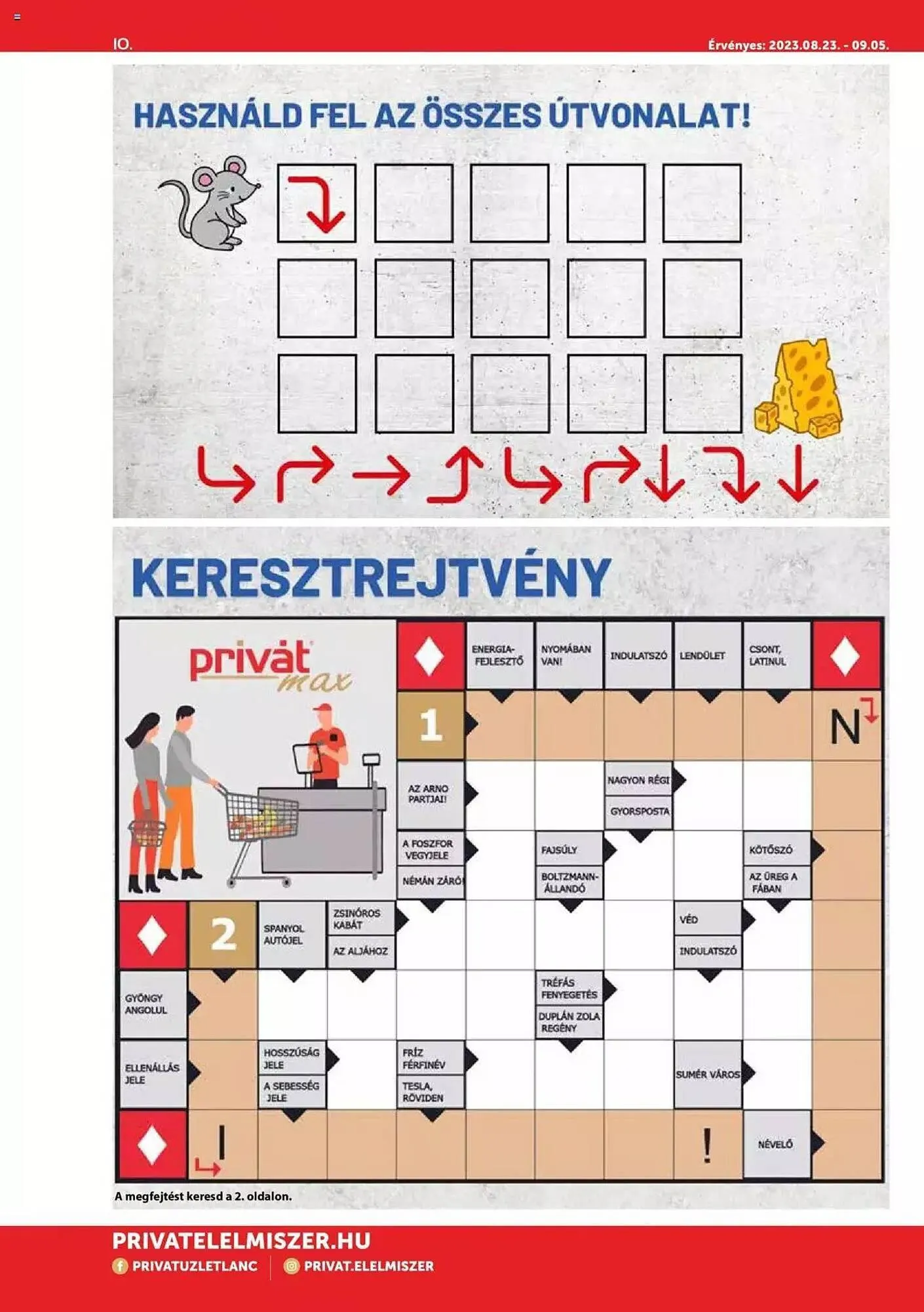 Katalógus PRIVÁT akciós újság augusztus 23.-tól szeptember 5.-ig 2023. - Oldal 10
