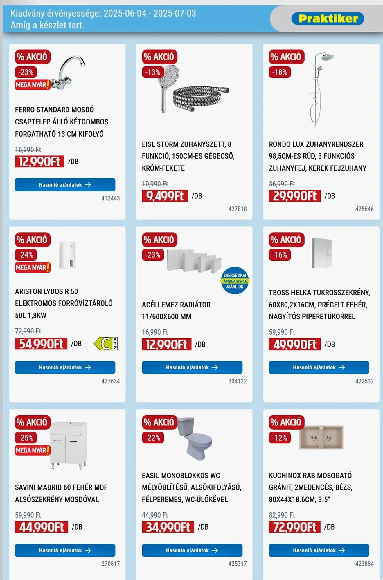 Katalógus Praktiker akciós újság június 4.-tól július 3.-ig 2025. - Oldal 11