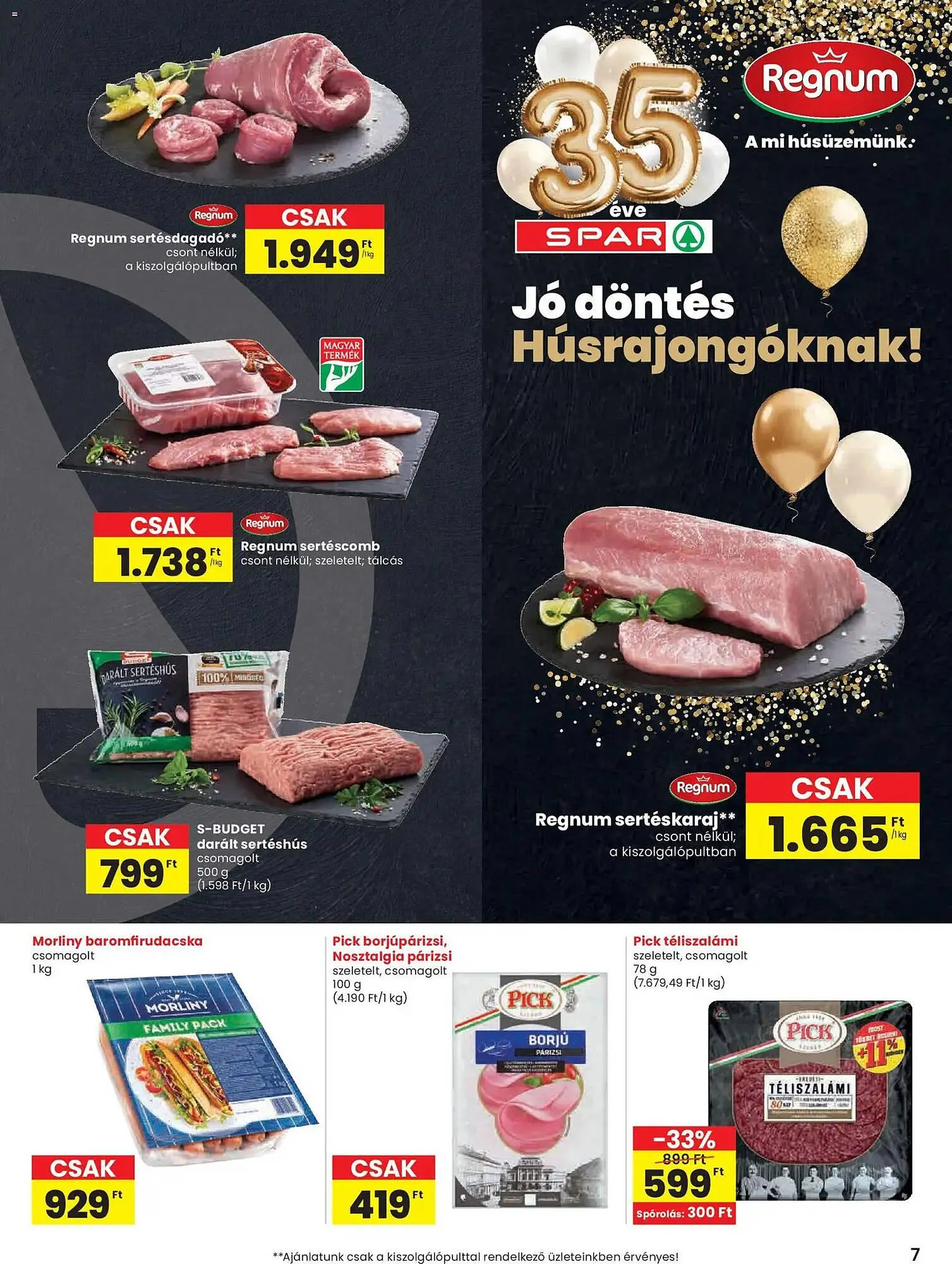 Katalógus Spar akciós újság február 26.-tól március 4.-ig 2026. - Oldal 7