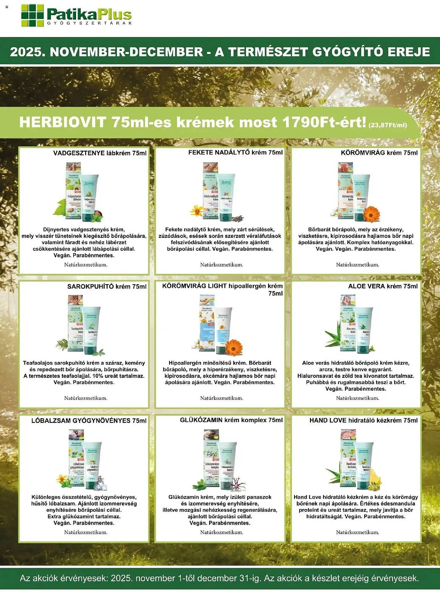 Katalógus PatikaPlus akciós újság november 1.-tól november 30.-ig 2025. - Oldal 10