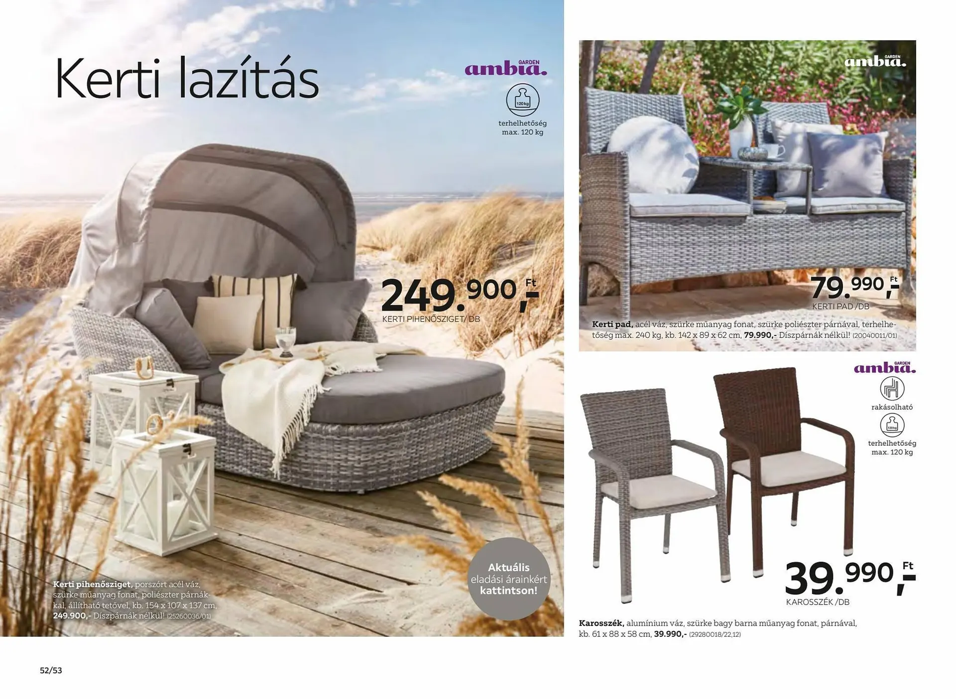 Katalógus XXXLutz akciós újság április 17.-tól december 31.-ig 2023. - Oldal 52