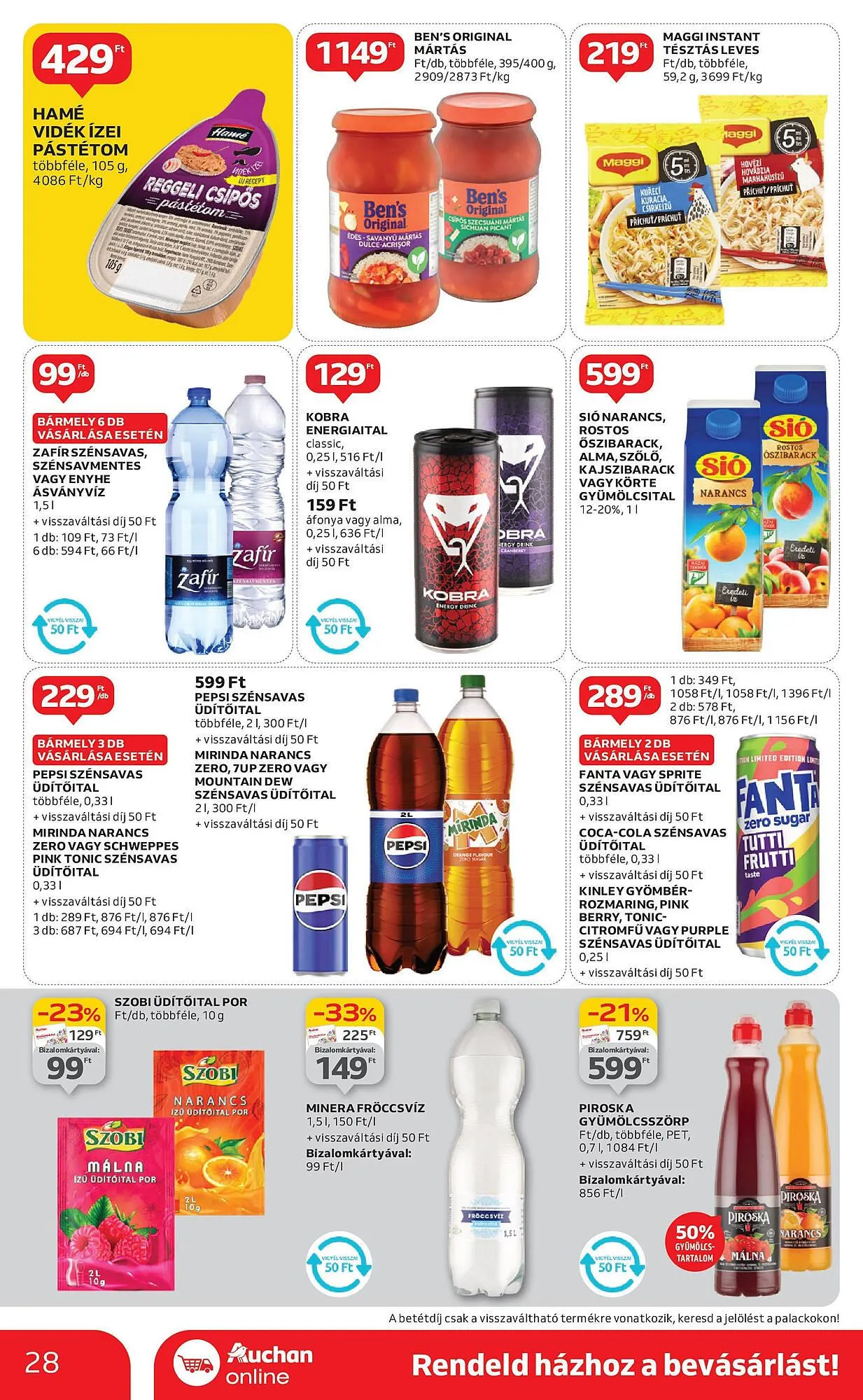 Katalógus Auchan akciós újság május 2.-tól május 7.-ig 2025. - Oldal 28
