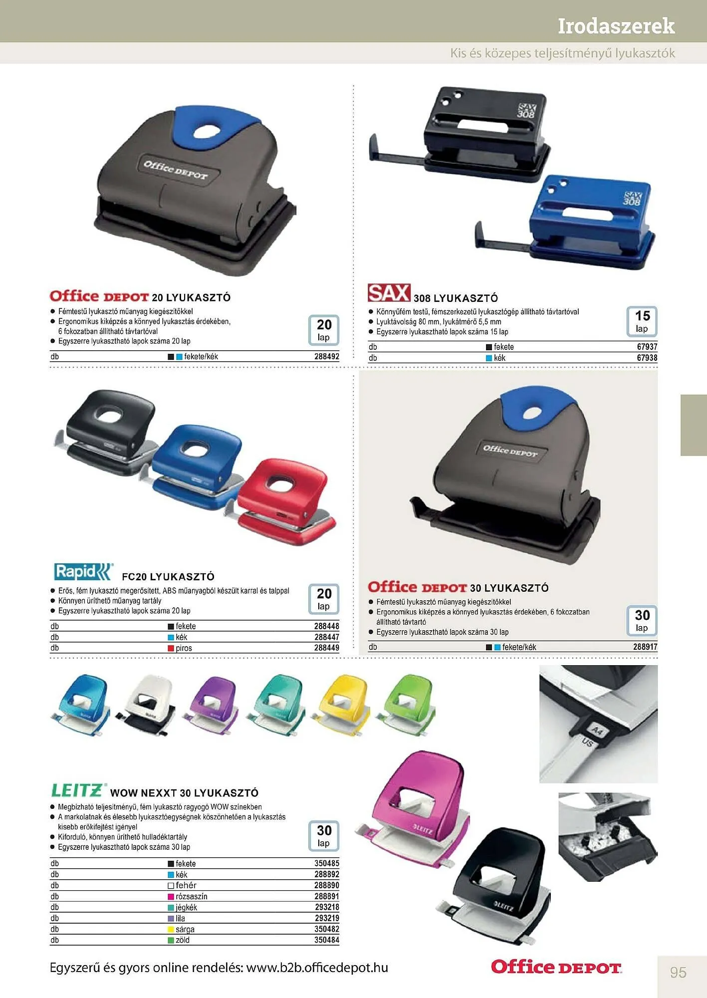 Katalógus Office Depot akciós újság május 9.-tól december 31.-ig 2026. - Oldal 95