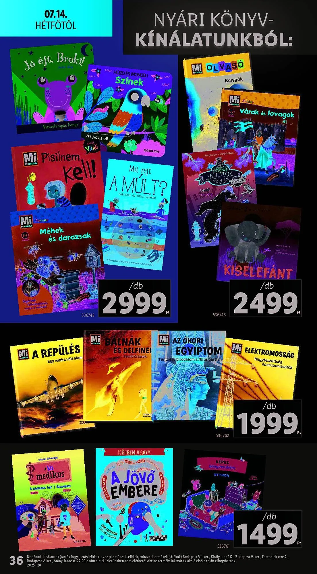 Katalógus Lidl akciós újság július 10.-tól július 16.-ig 2025. - Oldal 36