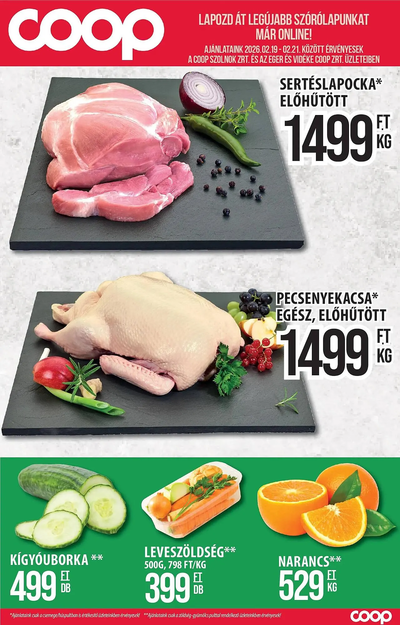 Coop akciós újság - 1