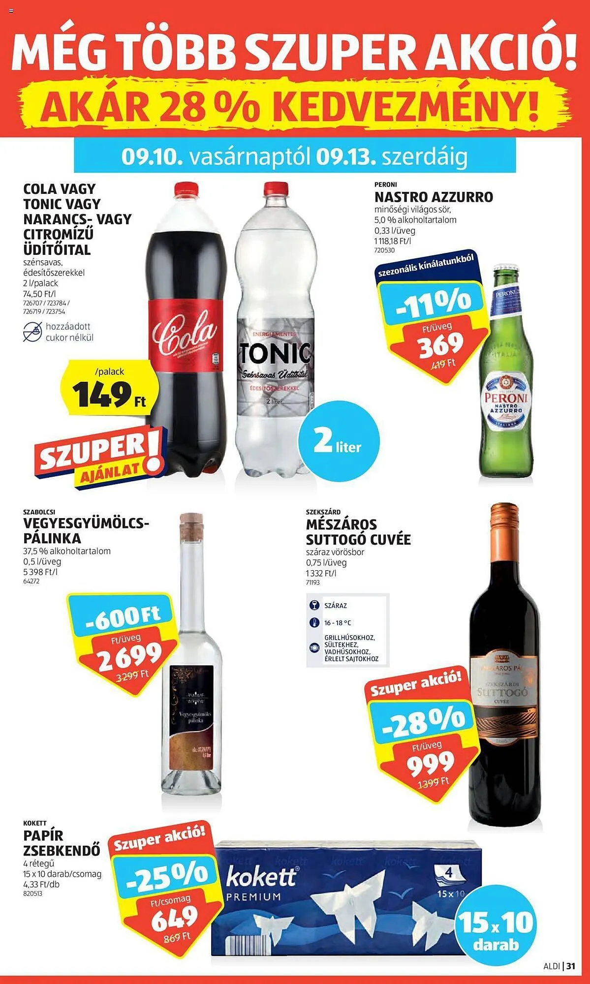 Katalógus ALDI akciós újság szeptember 7.-tól szeptember 13.-ig 2023. - Oldal 33