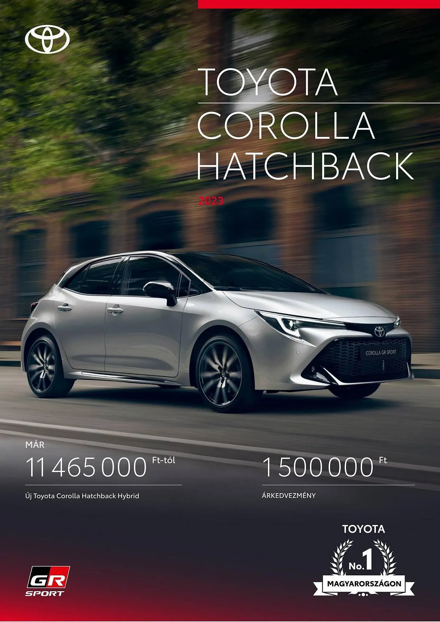 Katalógus Toyota COROLLA akciós újság november 16.-tól november 16.-ig 2024. - Oldal 1