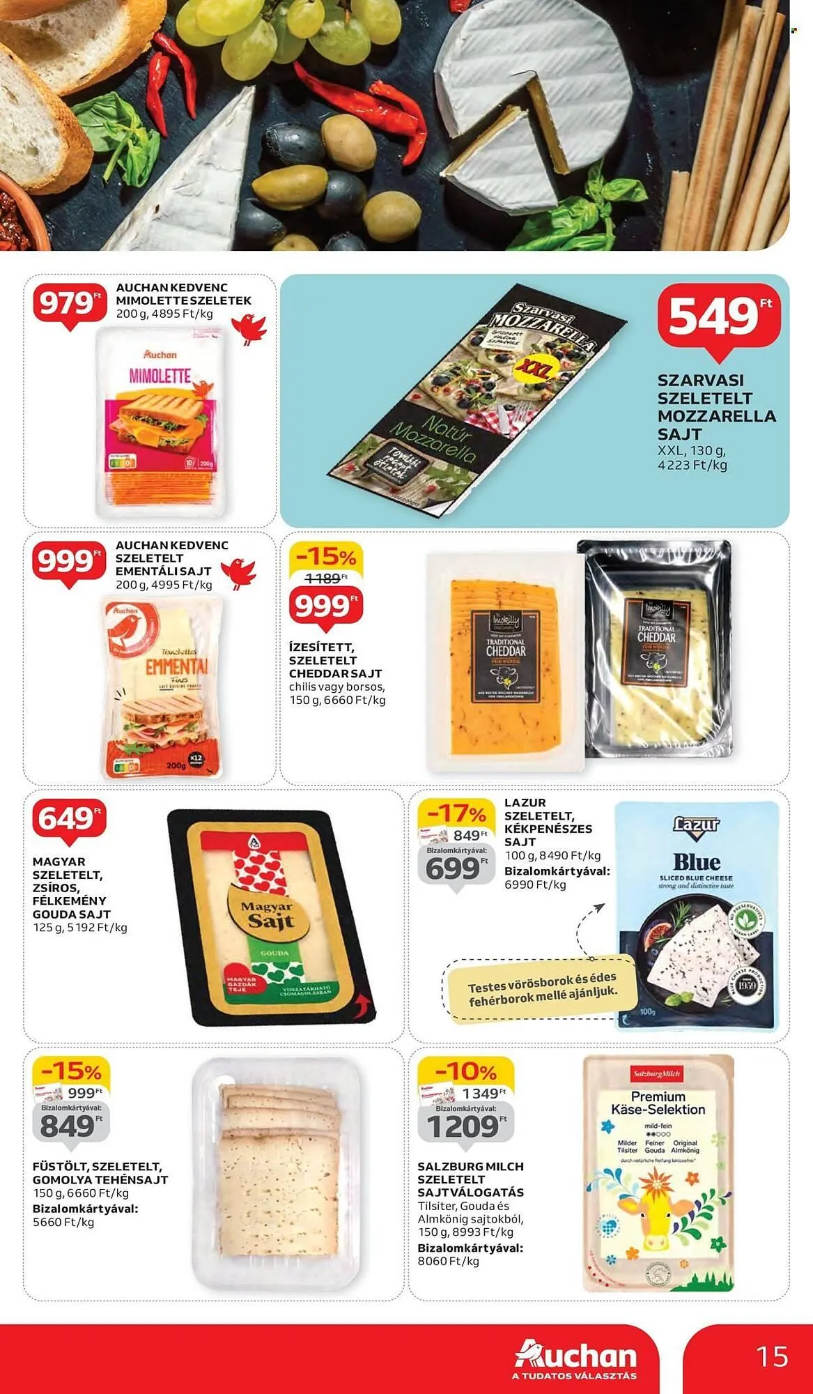 Katalógus Auchan akciós újság június 5.-tól június 11.-ig 2025. - Oldal 15