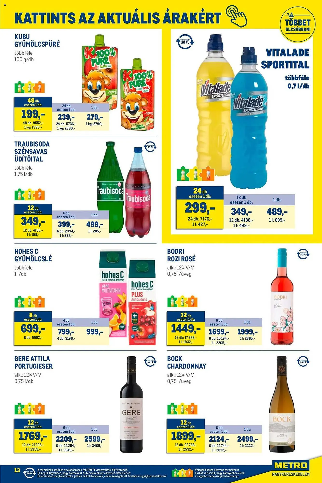 Katalógus Metro akciós újság január 2.-tól január 31.-ig 2026. - Oldal 13