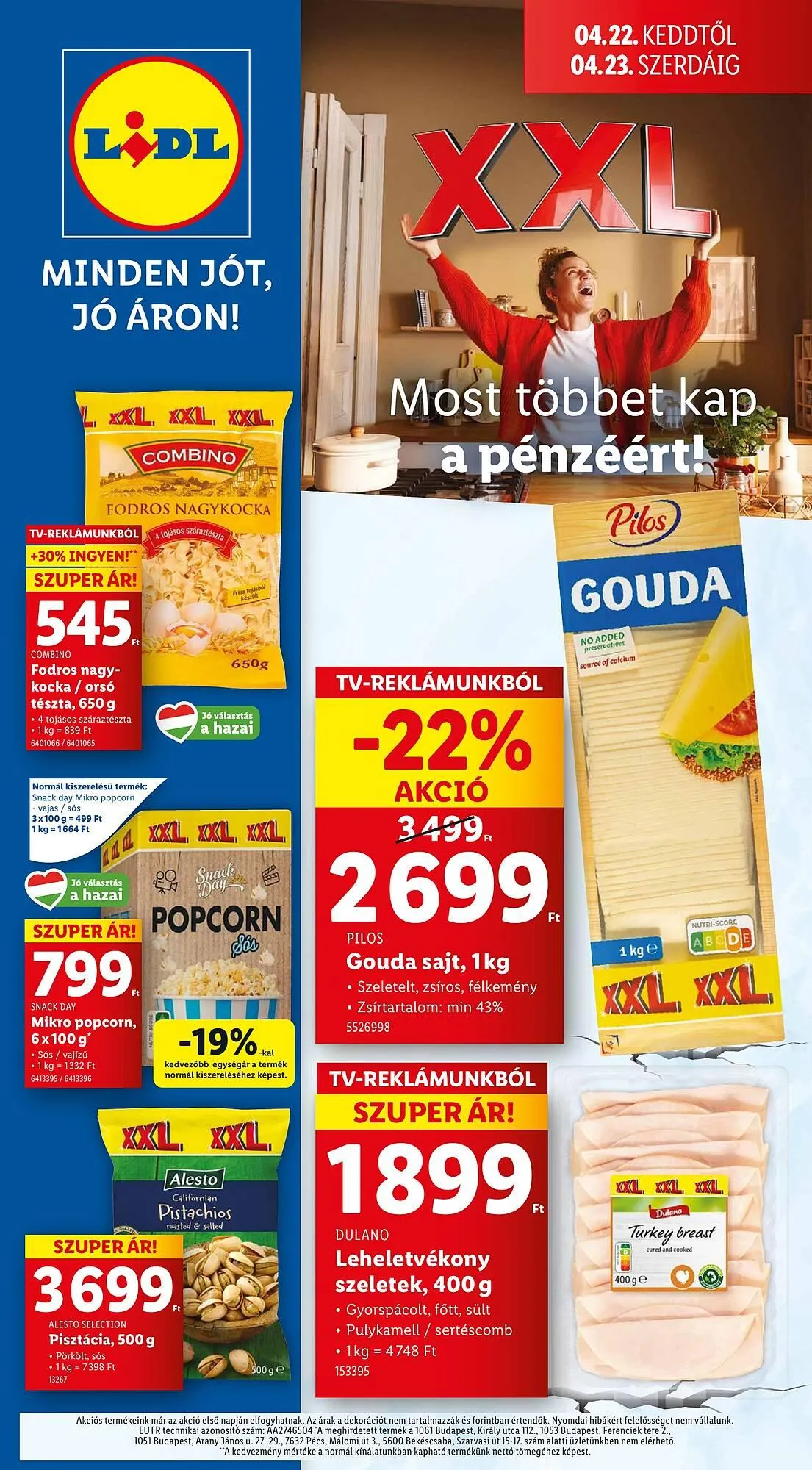 Katalógus Lidl akciós újság április 16.-tól április 19.-ig 2025. - Oldal 54