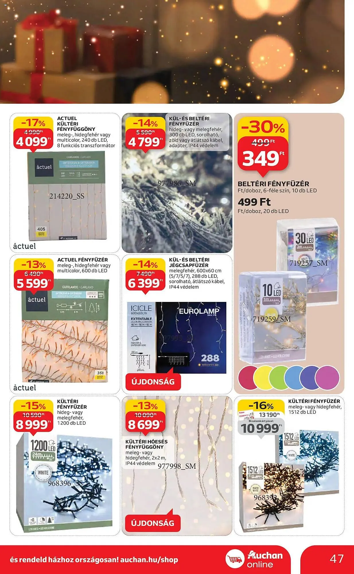 Katalógus Auchan akciós újság november 13.-tól november 19.-ig 2025. - Oldal 47