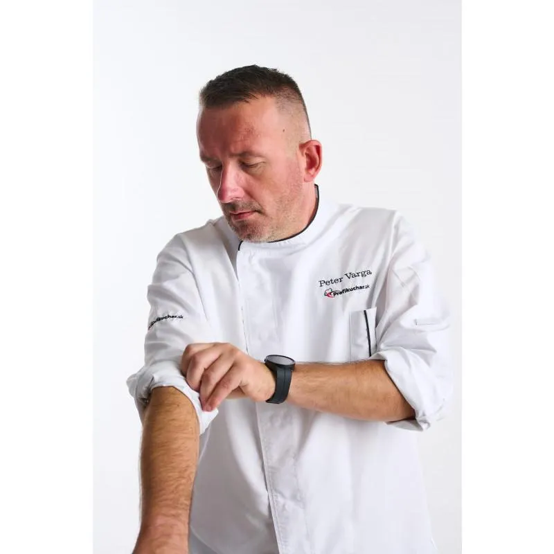 EGOchef CESARE cool vent szakácskabát - fehér