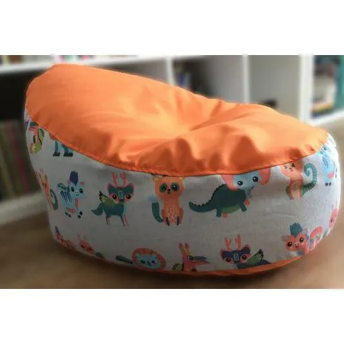 Legendás baba babzsákfotel narancs