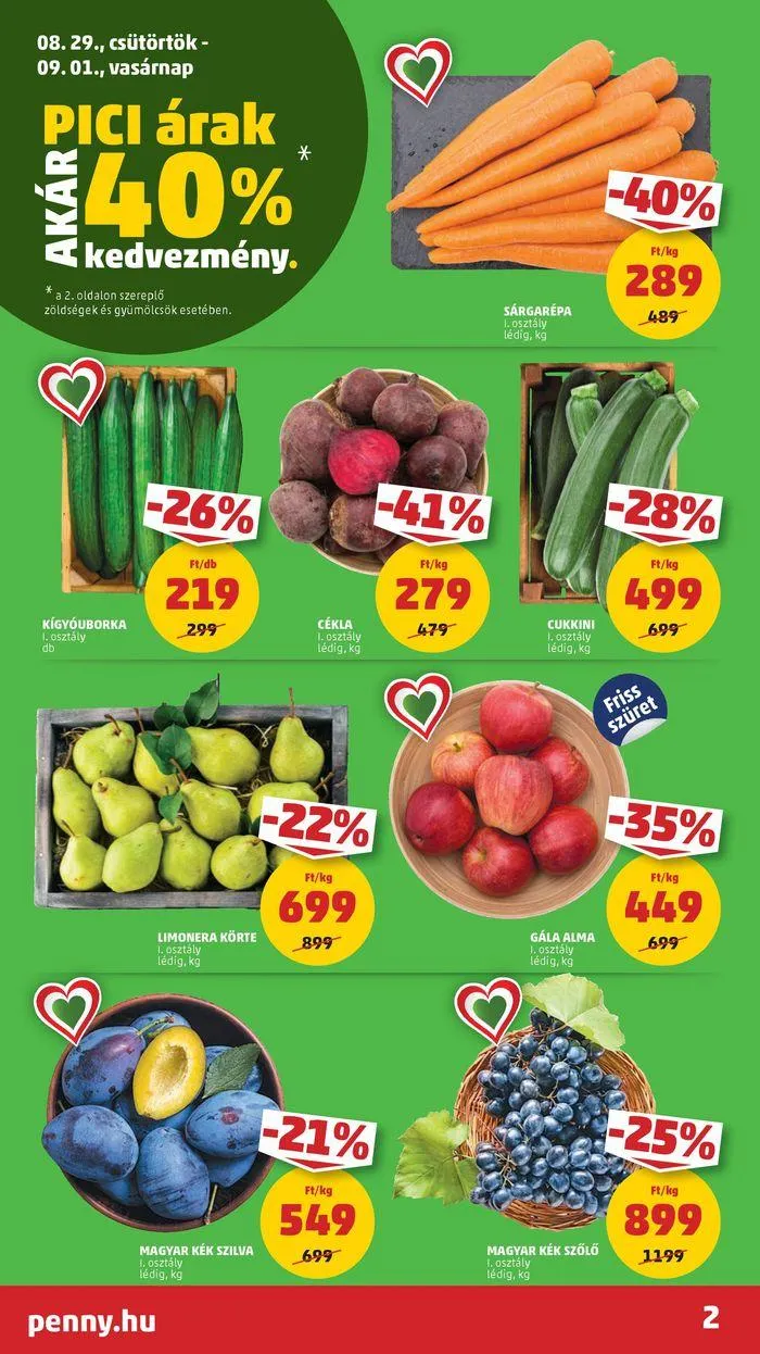 Katalógus Catalog PENNY 35. heti reklámújság augusztus 24.-tól szeptember 7.-ig 2024. - Oldal 2