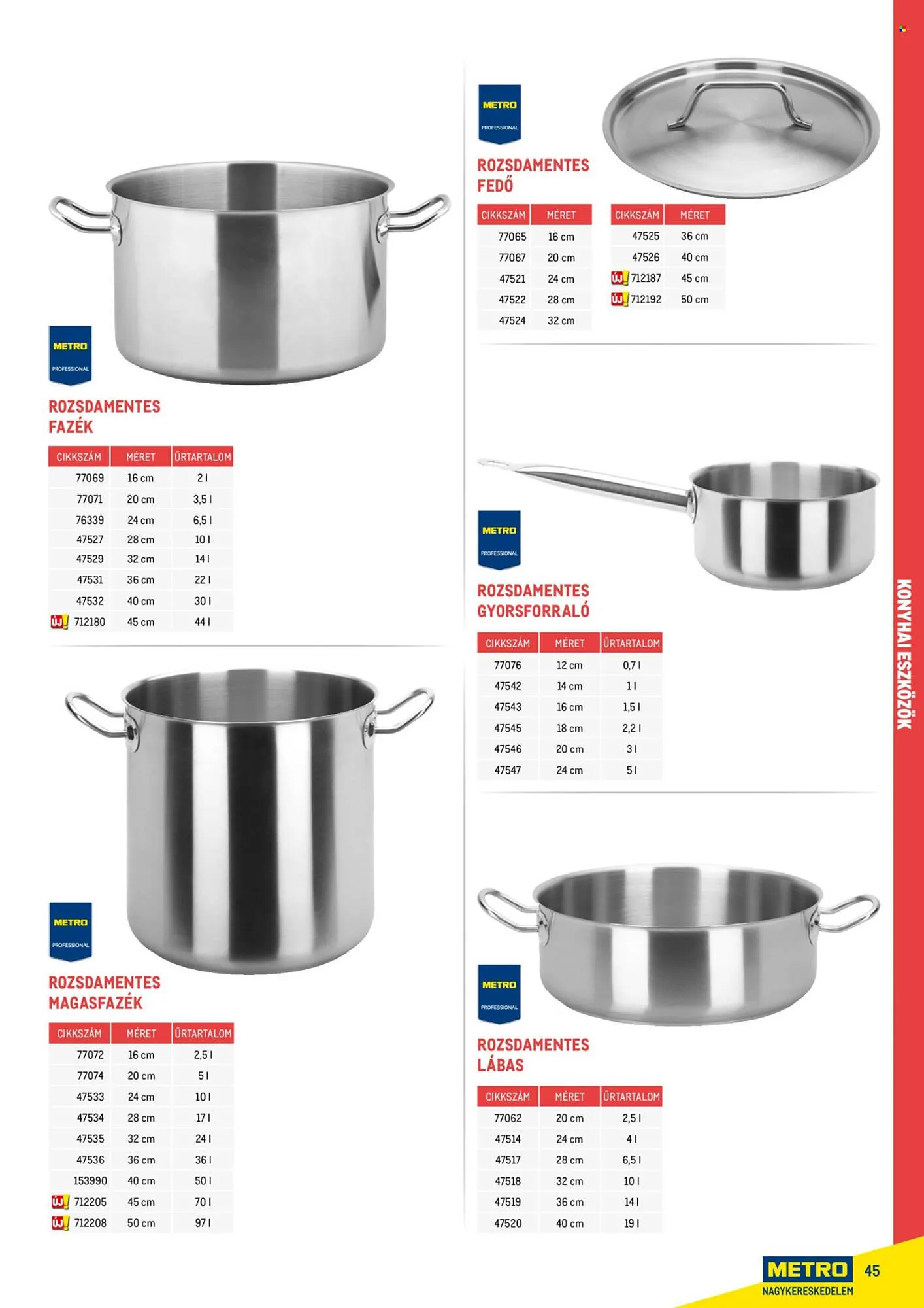 Katalógus Metro akciós újság február 18.-tól december 31.-ig 2026. - Oldal 45