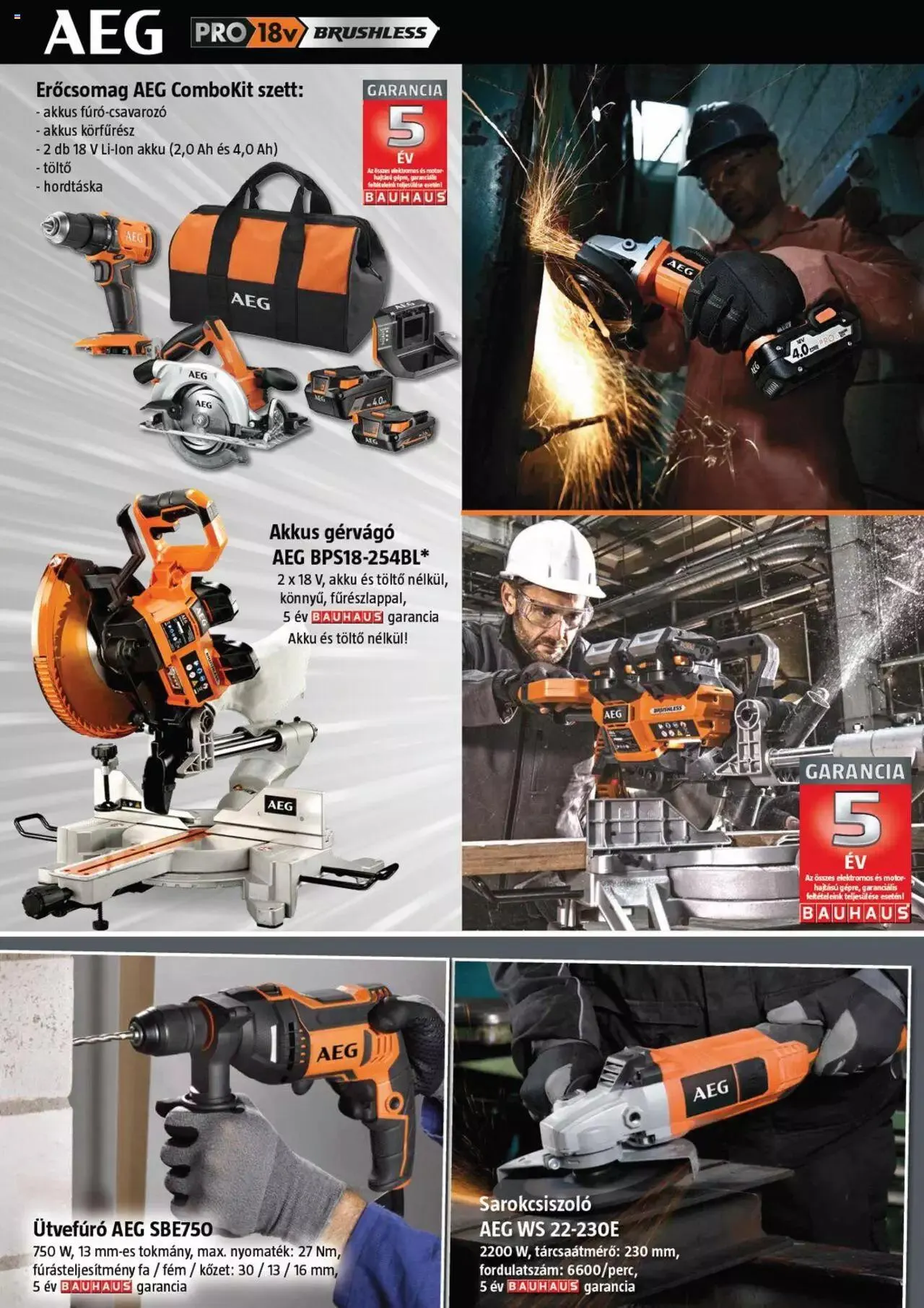 Katalógus Bauhaus - Szerszámgépek, műhelyberendezések december 1.-tól december 31.-ig 2023. - Oldal 12
