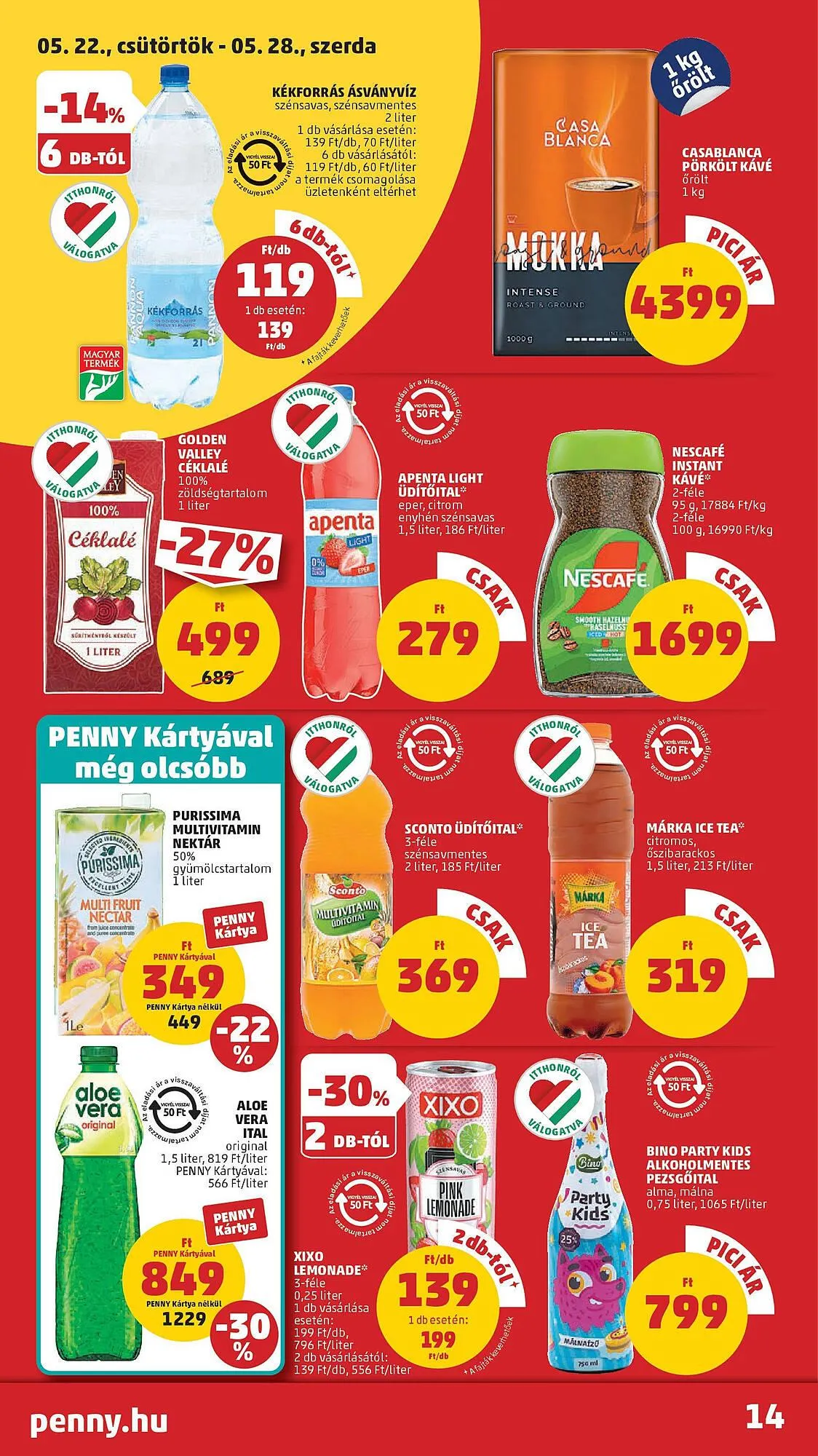 Katalógus PENNY akciós újság május 22.-tól május 28.-ig 2025. - Oldal 14