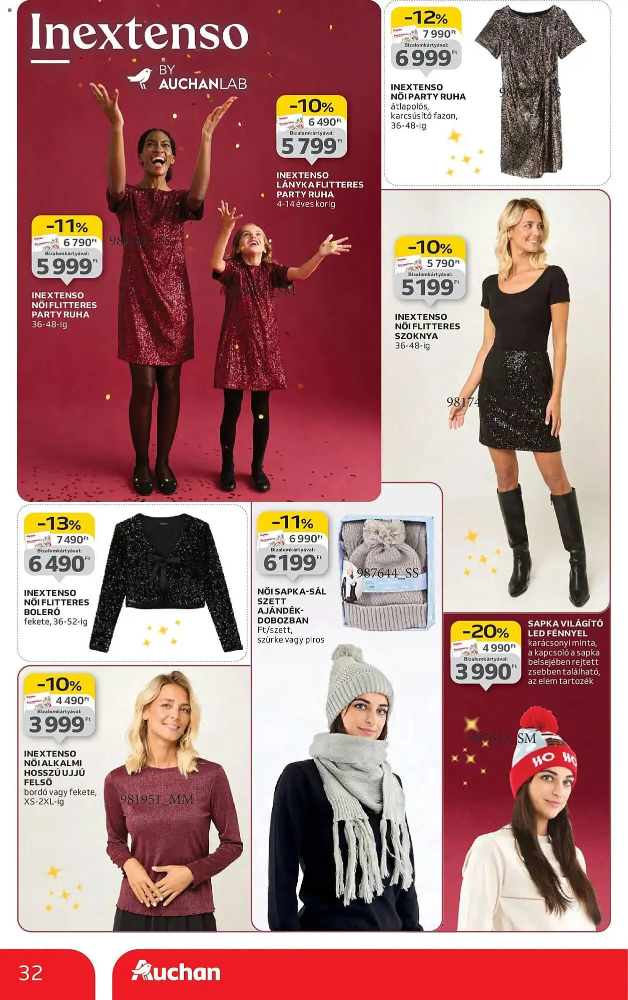 Katalógus Auchan akciós újság november 13.-tól december 24.-ig 2025. - Oldal 32