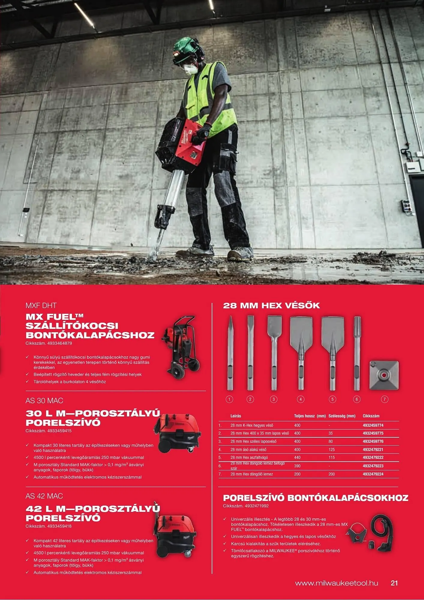 Katalógus Milwaukee akciós újság szeptember 16.-tól december 31.-ig 2025. - Oldal 21