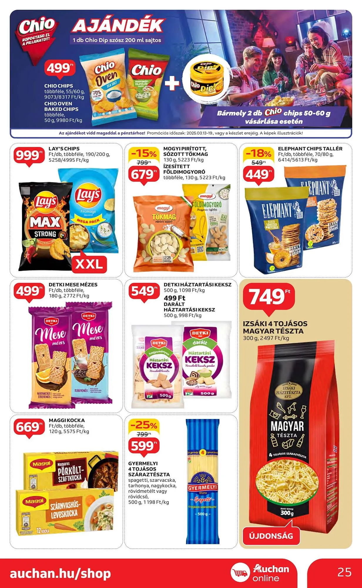 Katalógus Auchan akciós újság március 13.-tól március 19.-ig 2025. - Oldal 25