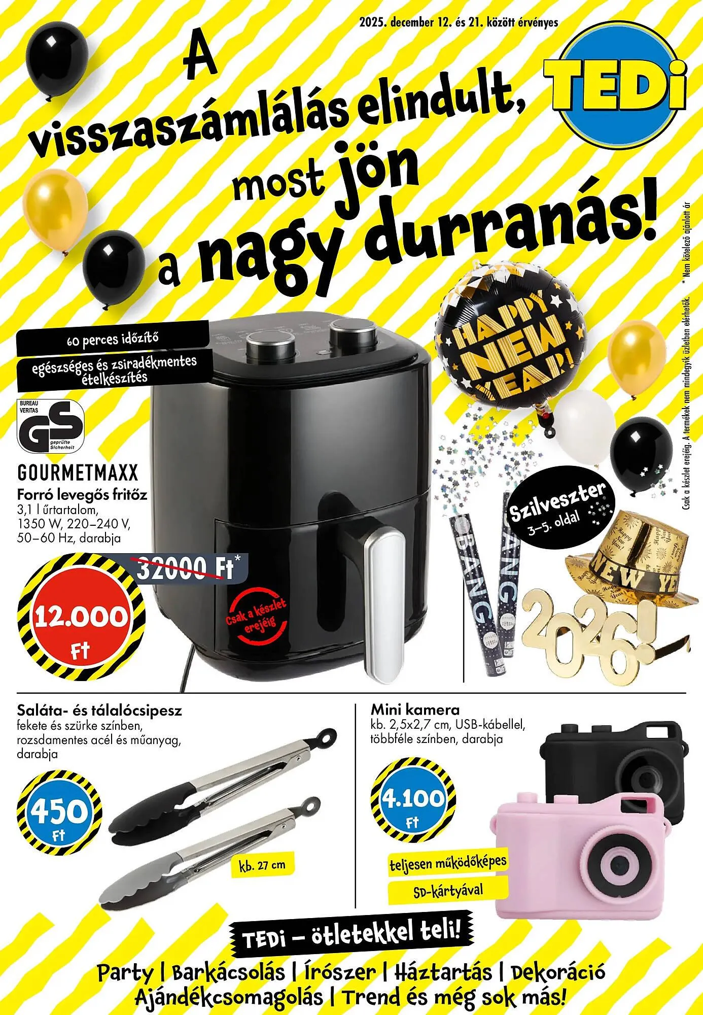 Katalógus Tedi katalógus december 10.-tól december 20.-ig 2025. - Oldal 1