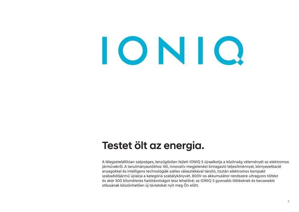 Katalógus Hyundai IONIQ 5-akciós- november 17.-tól november 17.-ig 2024. - Oldal 2