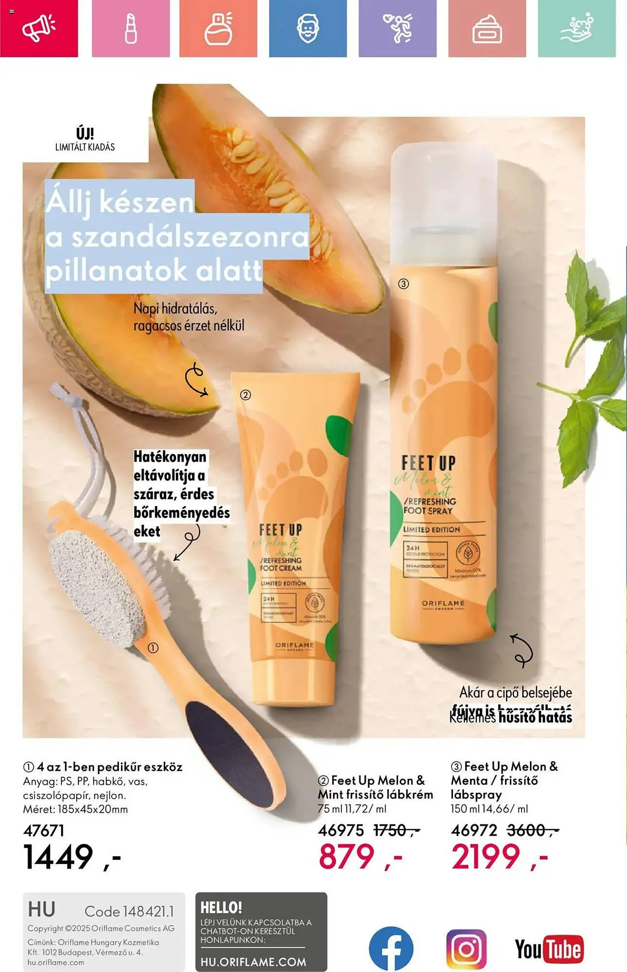 Katalógus Oriflame akciós újság május 25.-tól június 14.-ig 2025. - Oldal 164