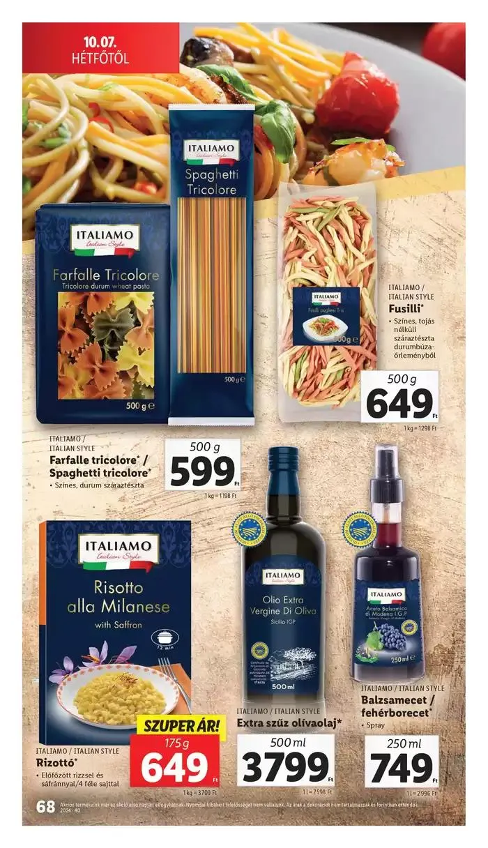Katalógus Akciós újság – 40. hét október 3.-tól október 9.-ig 2024. - Oldal 68