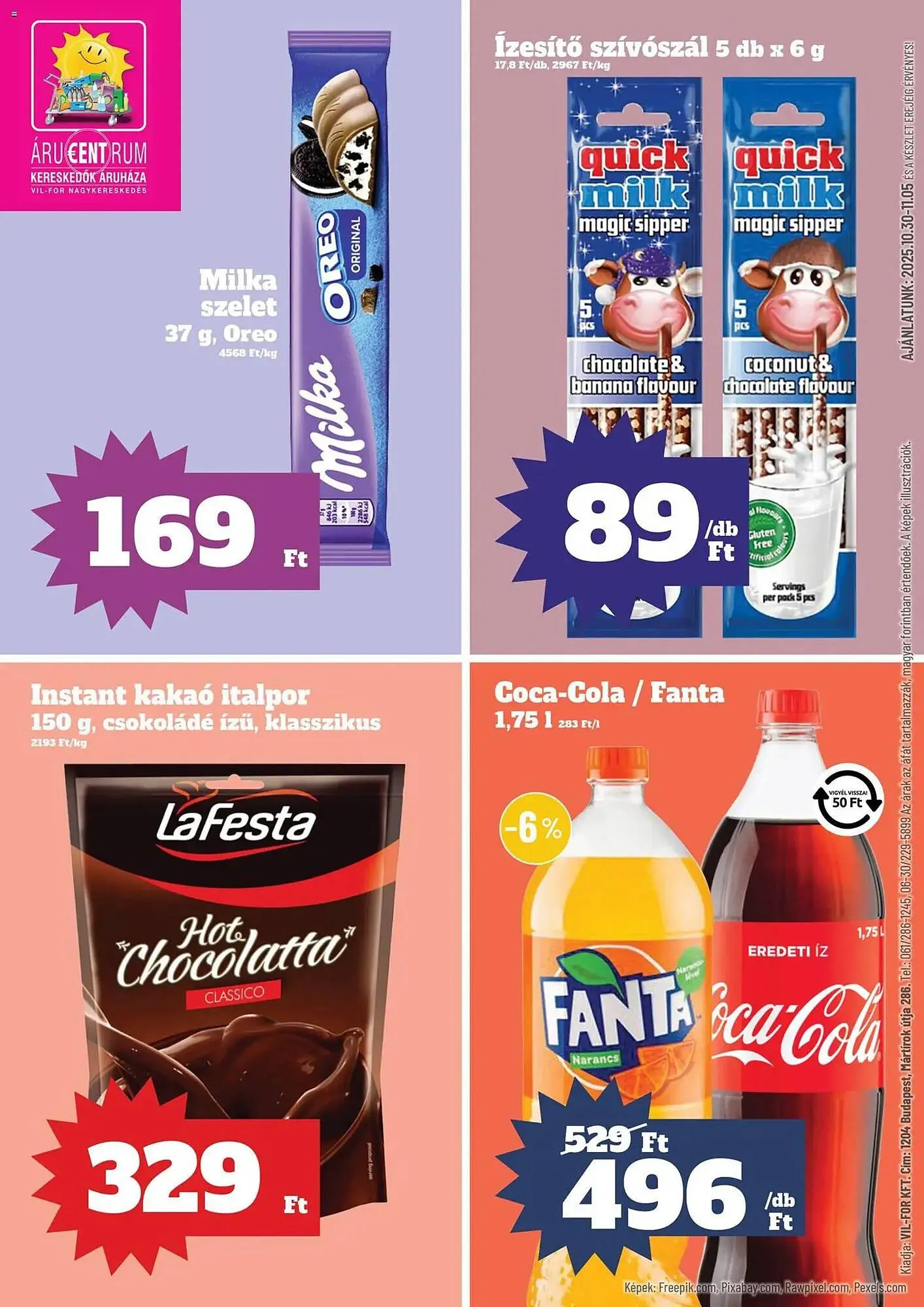 Vil-For akciós újság - 1