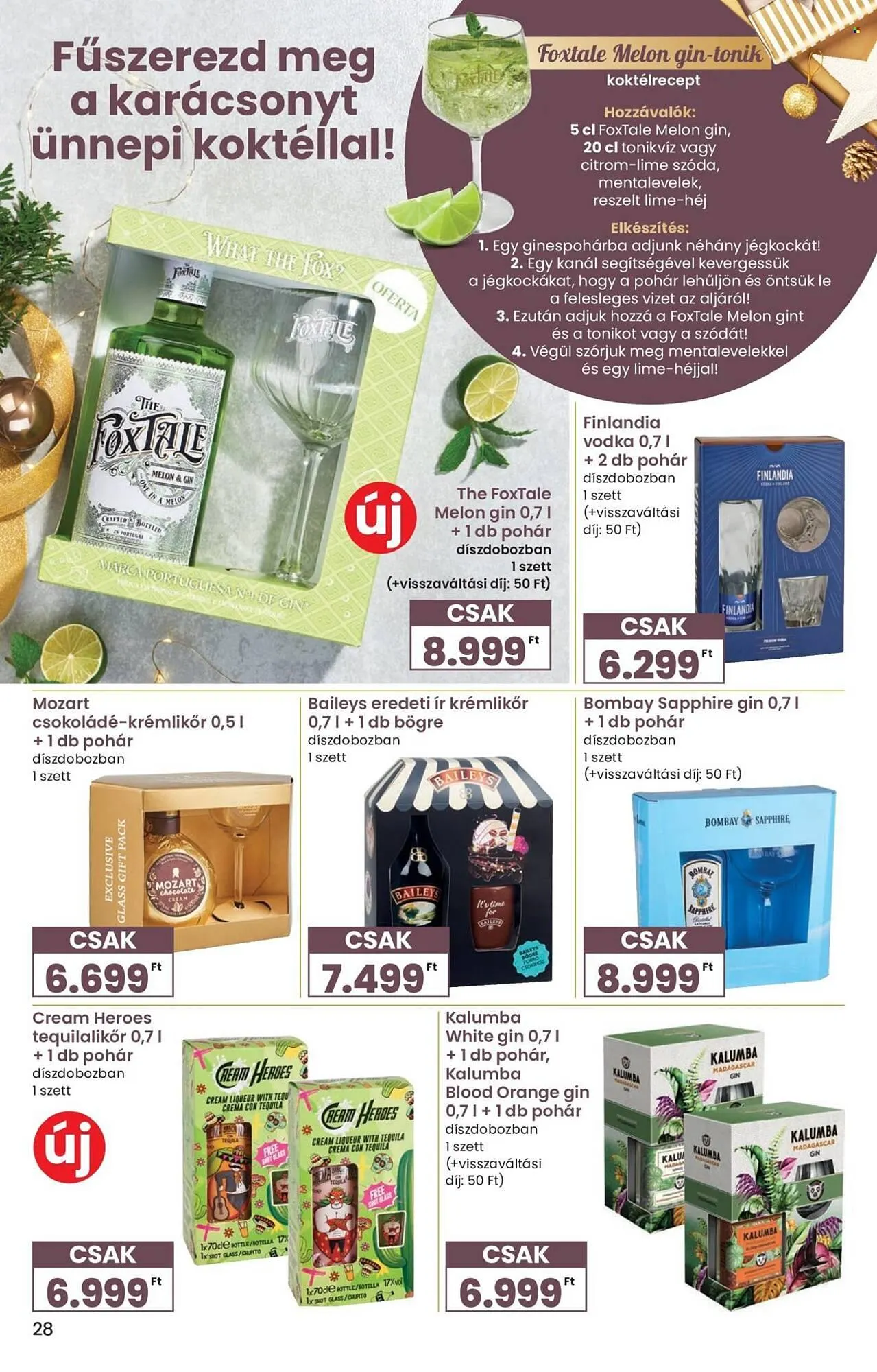 Katalógus Spar akciós újság november 27.-tól december 27.-ig 2025. - Oldal 28