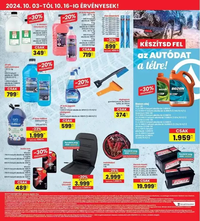 Katalógus Vonzó különleges ajánlatok mindenki számára október 3.-tól október 9.-ig 2024. - Oldal 13