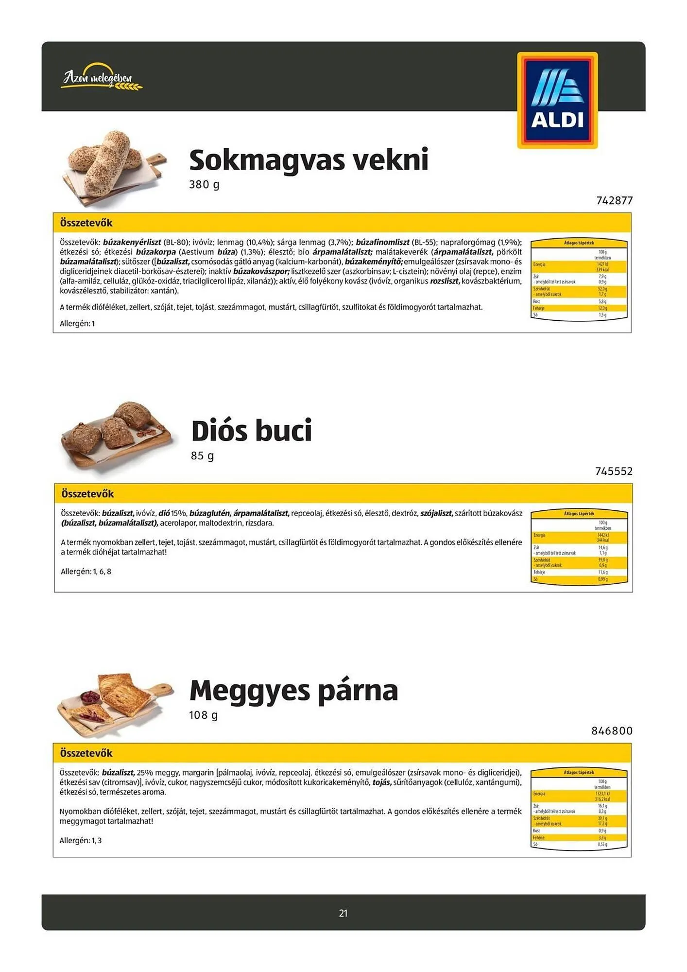 Katalógus ALDI akciós újság november 3.-tól május 12.-ig 2026. - Oldal 21