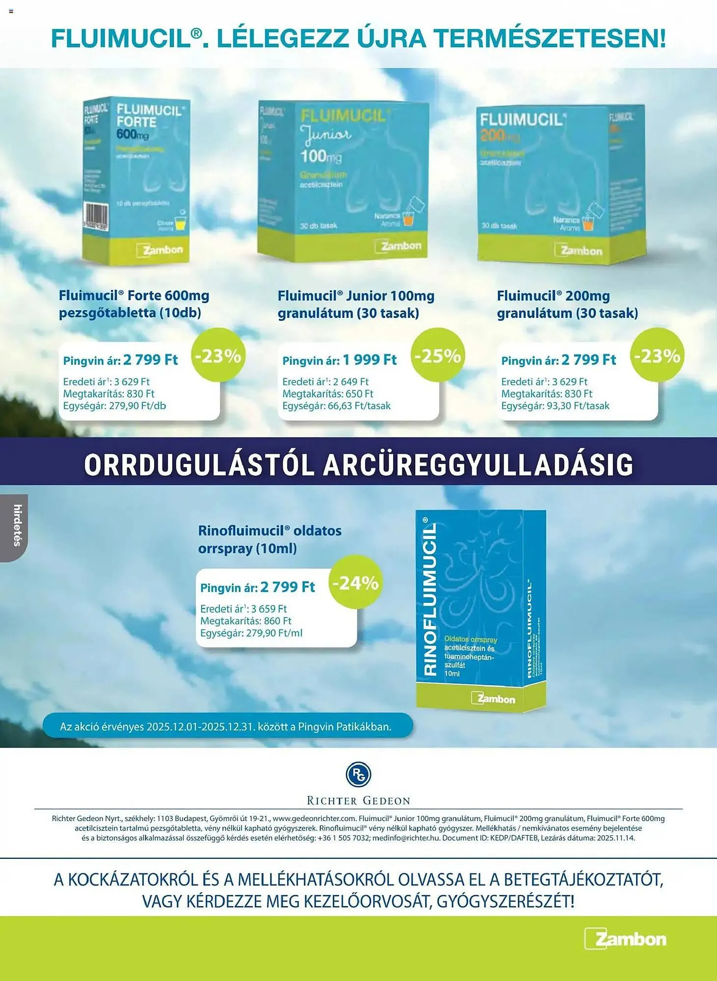 Katalógus Pingvin Patika akciós újság december 1.-tól december 31.-ig 2025. - Oldal 4