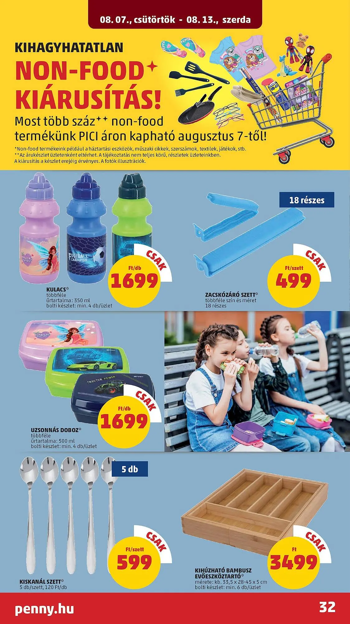 Katalógus PENNY akciós újság augusztus 7.-tól augusztus 13.-ig 2025. - Oldal 32