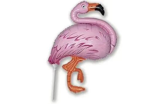 Flamingó fólia lufi 35 cm (NEM TÖLTHETŐ HÉLIUMMAL)