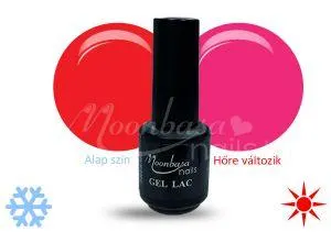 Rózsaszín-neon pink Thermo géllakk 5ml #410