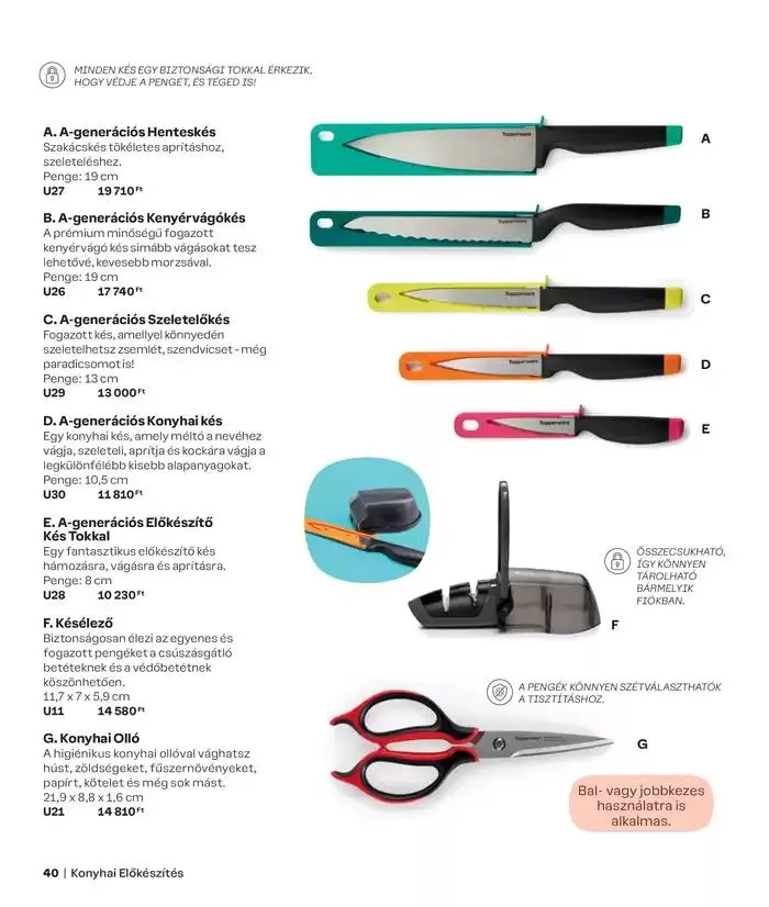 Katalógus Tupperware Autumn - Winter 2024/2025 Catalogue október 3.-tól március 23.-ig 2025. - Oldal 40