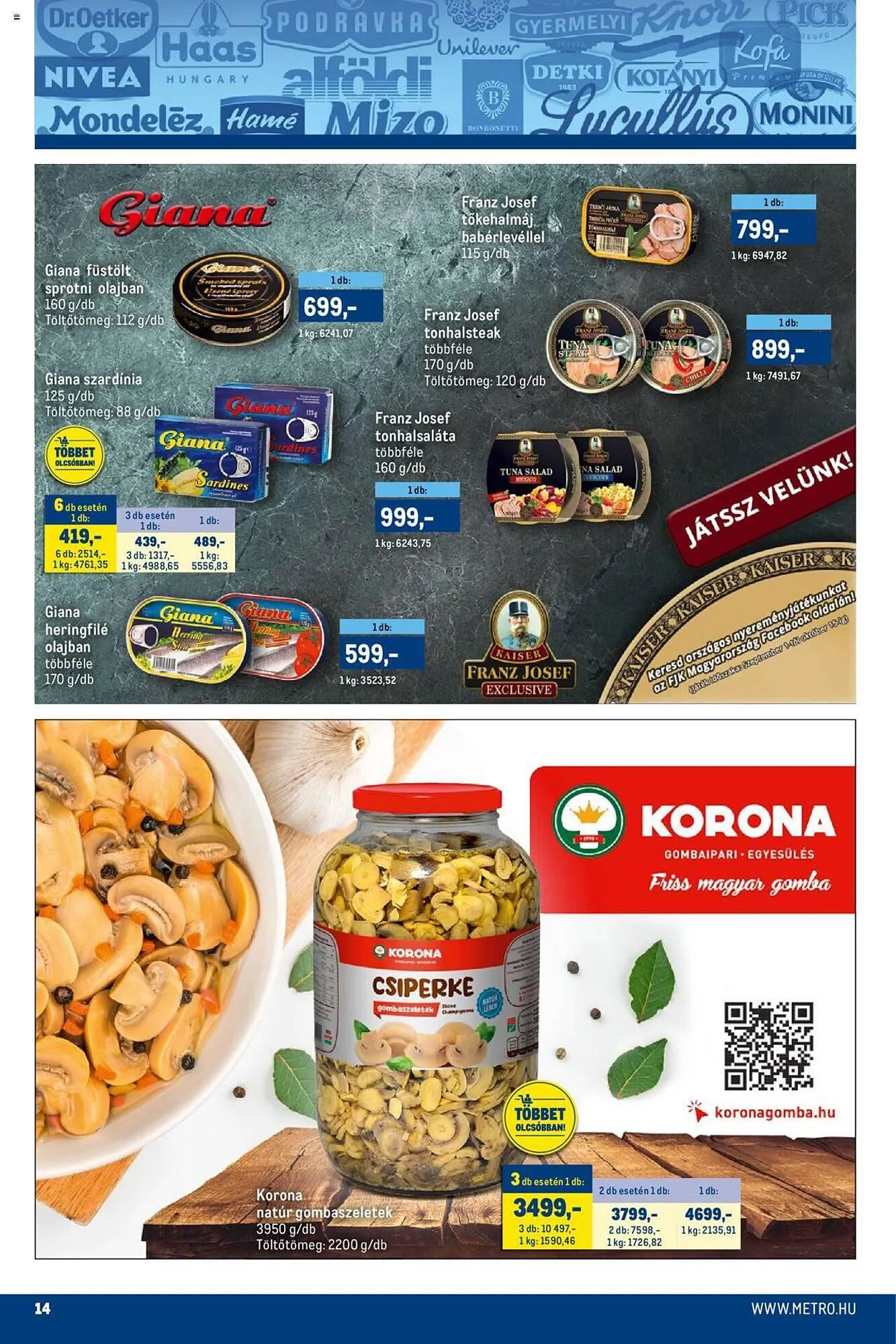 Katalógus Metro akciós újság szeptember 20.-tól október 3.-ig 2023. - Oldal 14