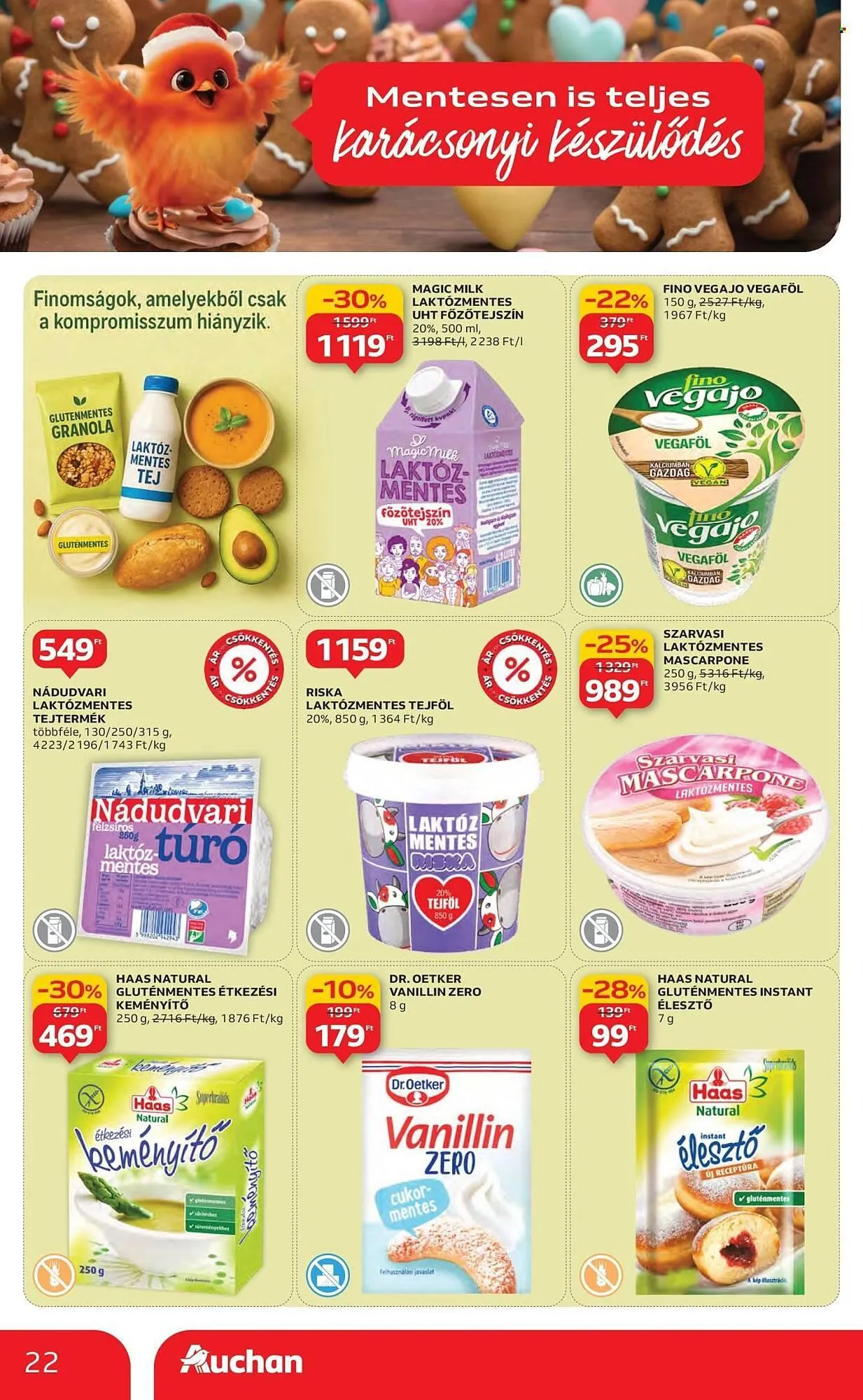 Katalógus Auchan akciós újság november 6.-tól november 12.-ig 2025. - Oldal 22