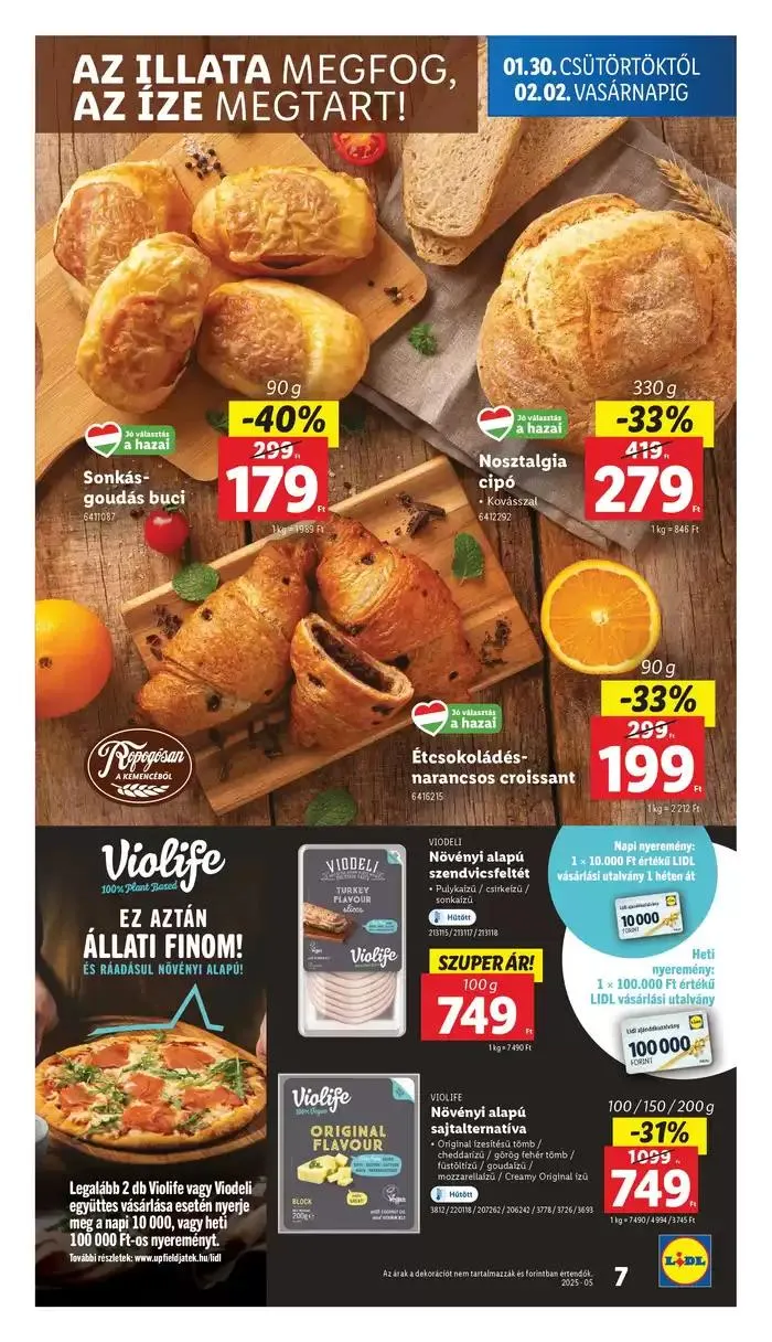 Katalógus Akciós újság – 05. hét január 30.-tól február 5.-ig 2025. - Oldal 7