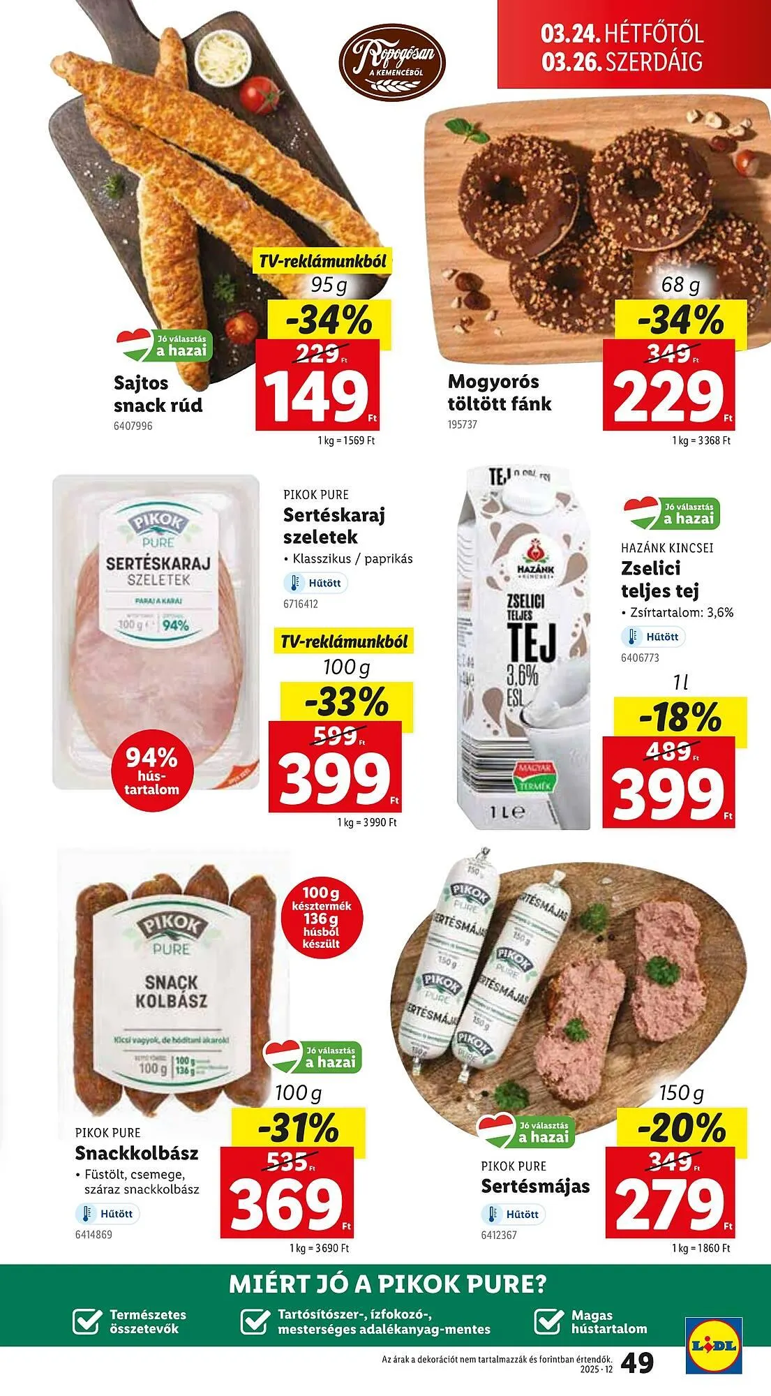 Katalógus Lidl akciós újság március 20.-tól március 26.-ig 2025. - Oldal 49