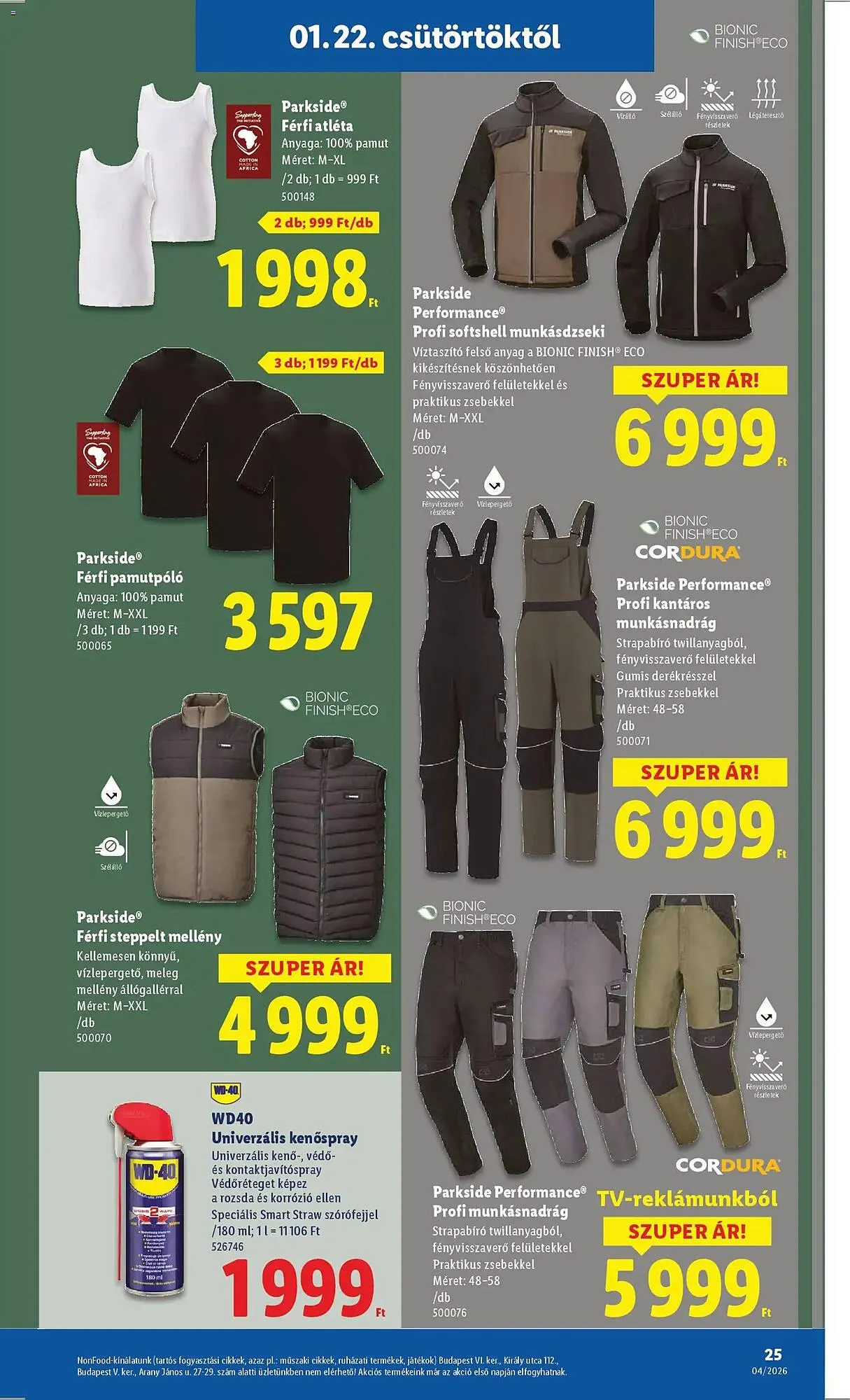 Katalógus Lidl akciós újság január 22.-tól január 28.-ig 2026. - Oldal 25