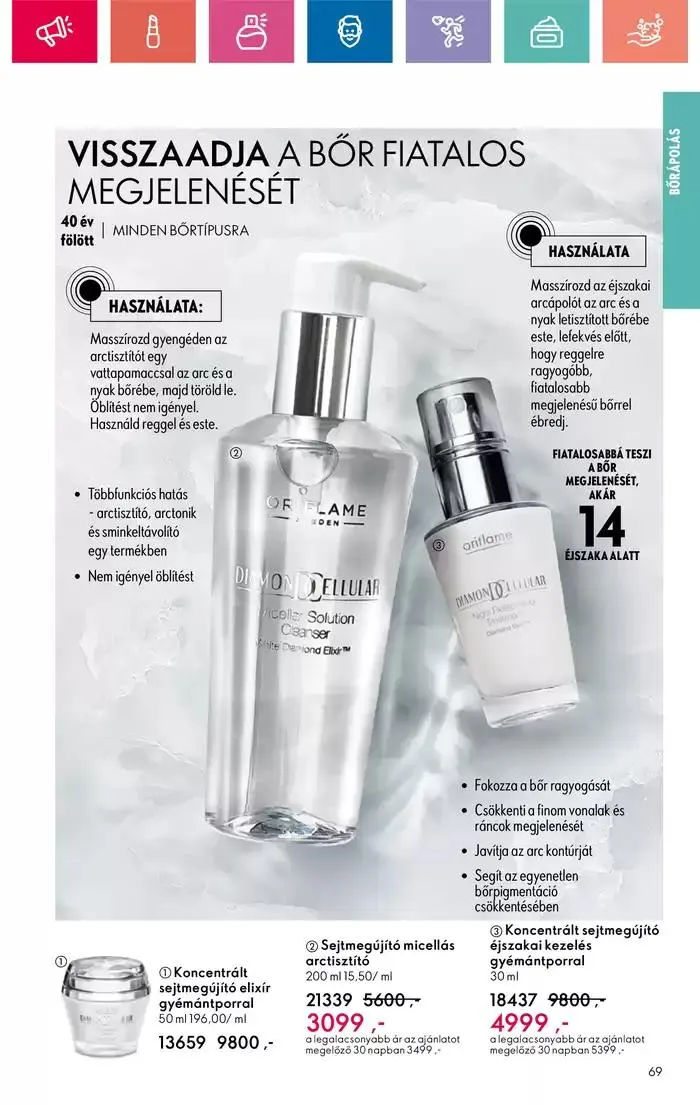 Katalógus ORIFLAME akciós október 20.-tól november 3.-ig 2024. - Oldal 69