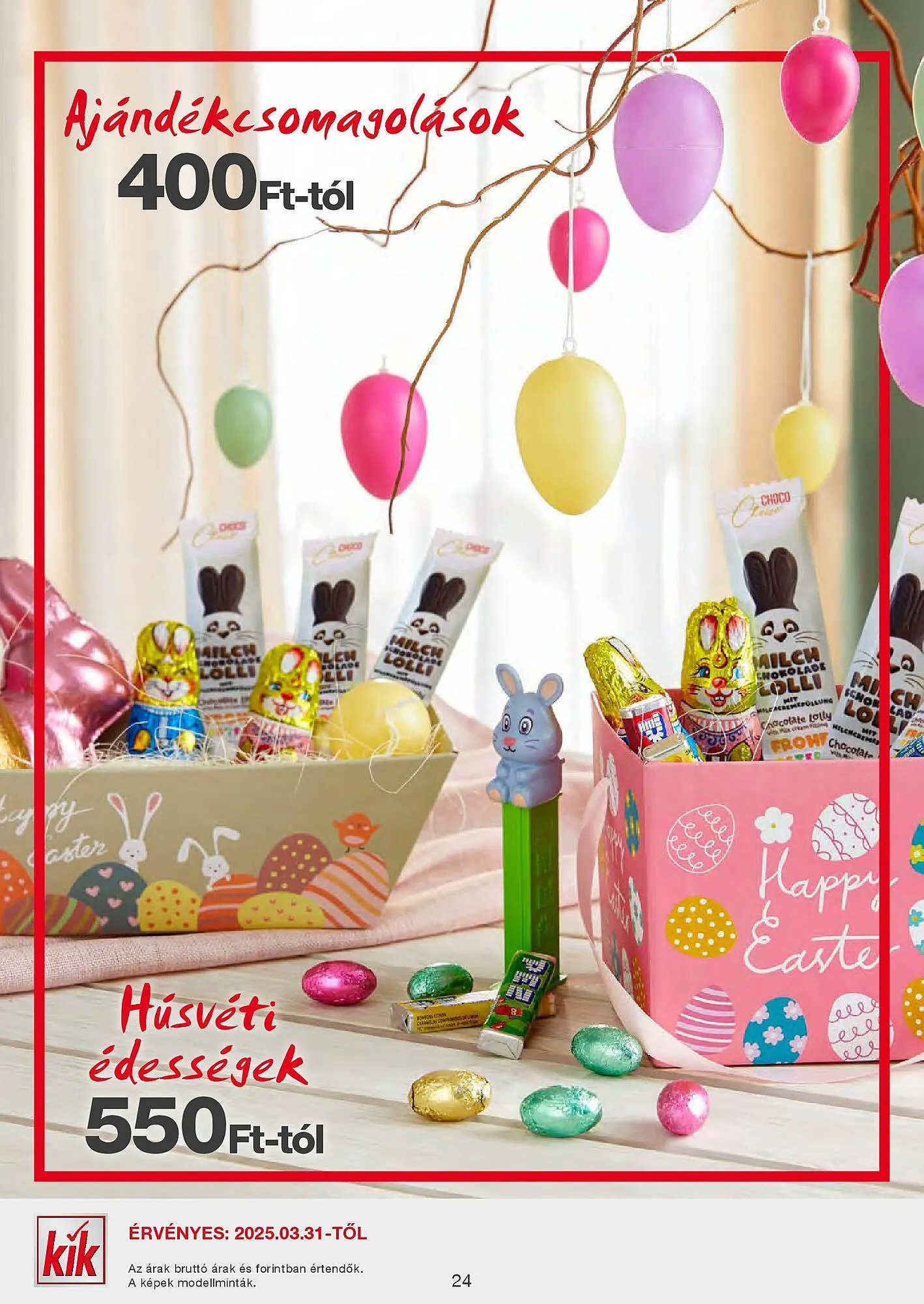 Katalógus Kik akciós újság március 28.-tól április 6.-ig 2025. - Oldal 24