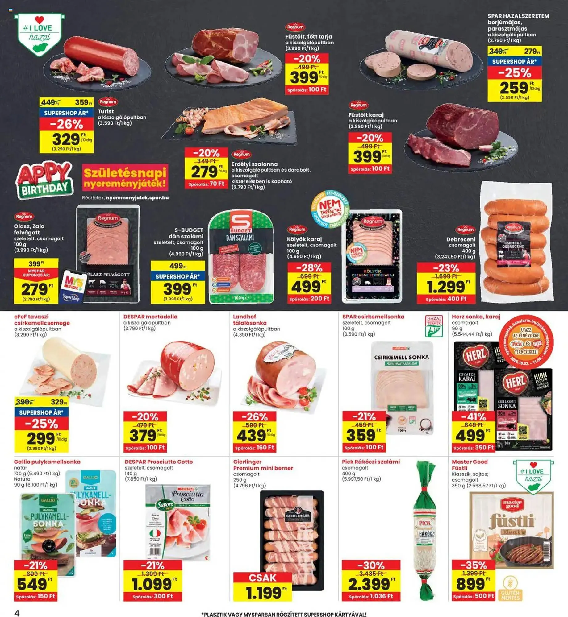 Katalógus Interspar akciós újság október 2.-tól október 8.-ig 2025. - Oldal 4