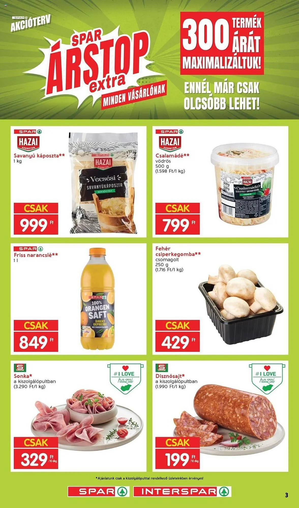 Katalógus Spar akciós újság június 1.-tól július 31.-ig 2023. - Oldal 3