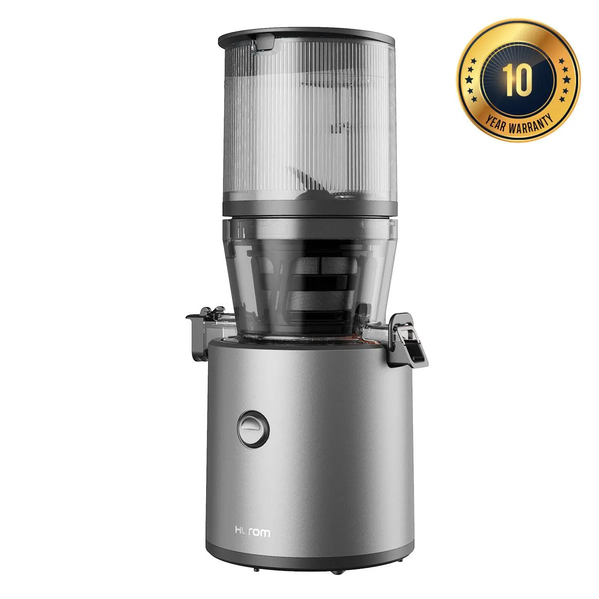 Hurom H320N Premium Slow Juicer (TITÁNSZÜRKE) + Juice Biblia